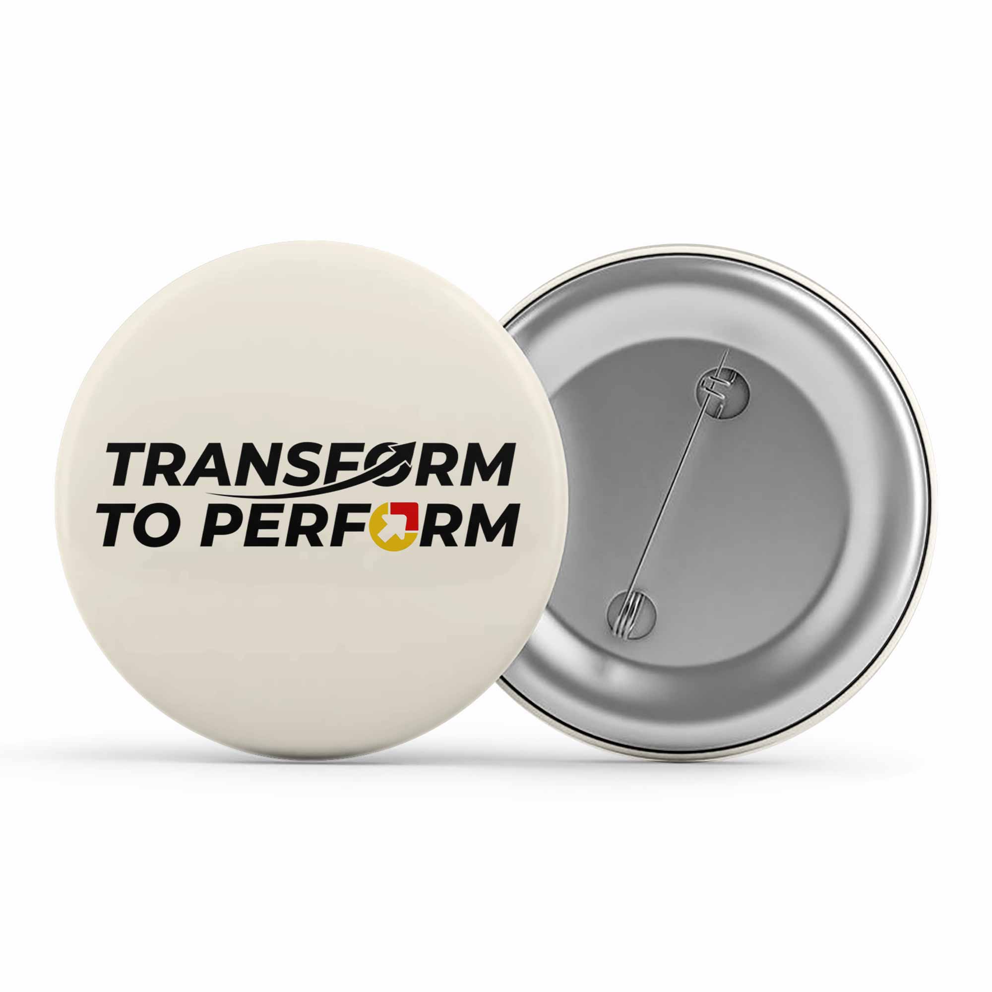 risers club transform to perform badge pin button printed graphic stylish buy online india the banyan tee tbt men women girls boys unisex
