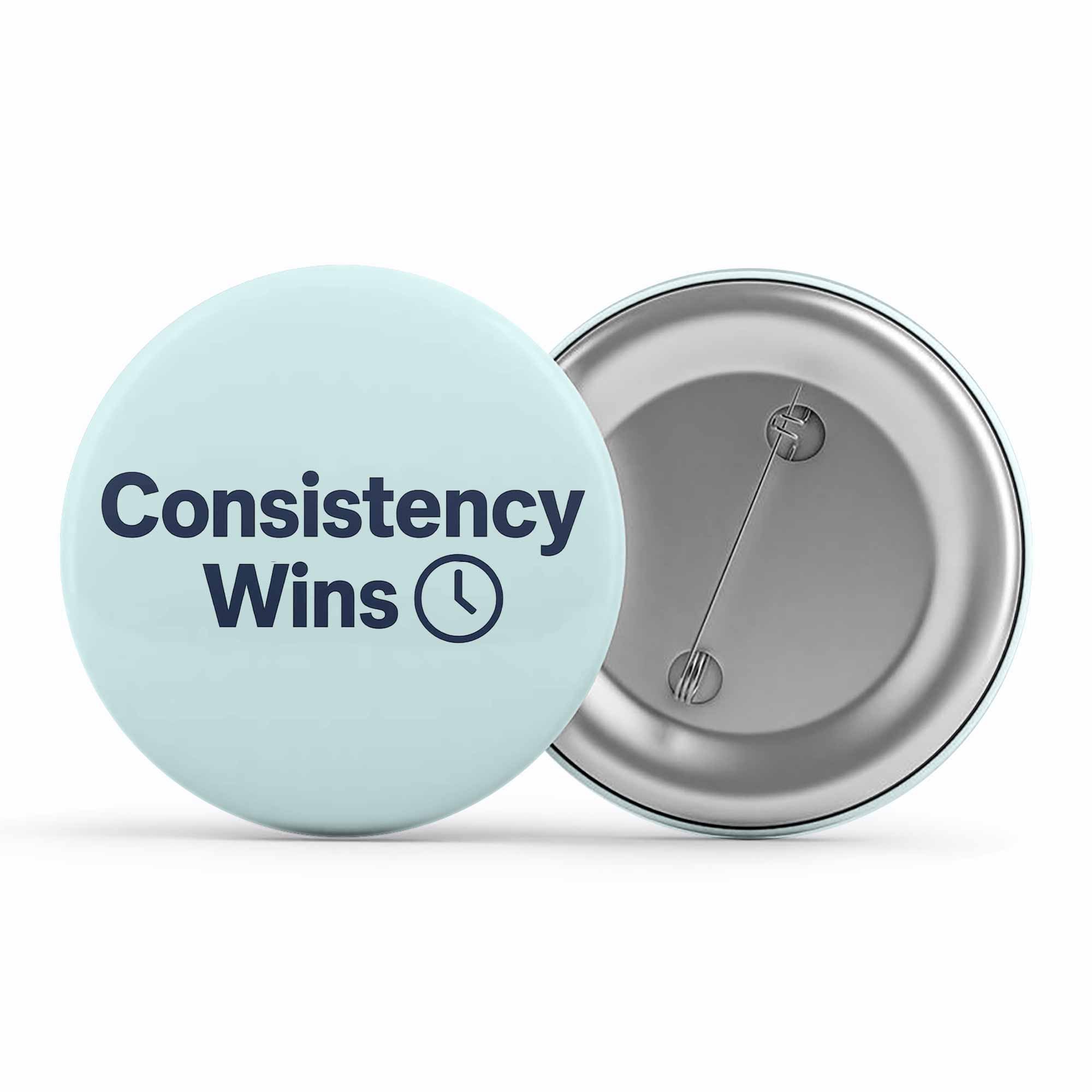 risers club consistency wins badge pin button printed graphic stylish buy online india the banyan tee tbt men women girls boys unisex
