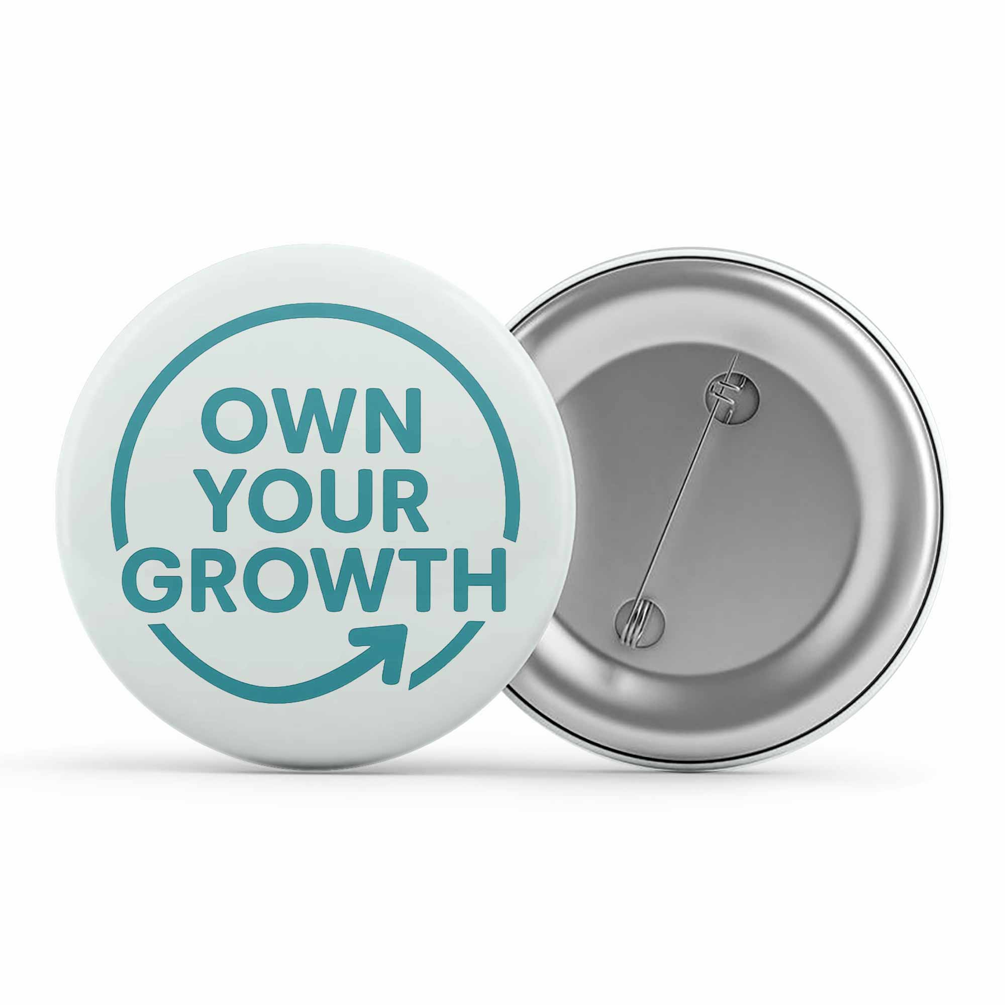 risers club own your growth badge pin button printed graphic stylish buy online india the banyan tee tbt men women girls boys unisex