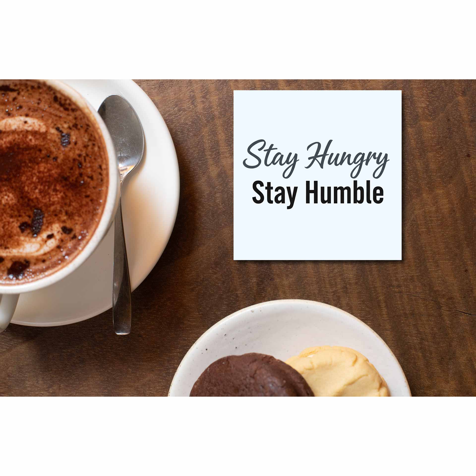 risers club stay hungry stay humble coasters wooden table cups indian printed graphic stylish buy online india the banyan tee tbt men women girls boys unisex