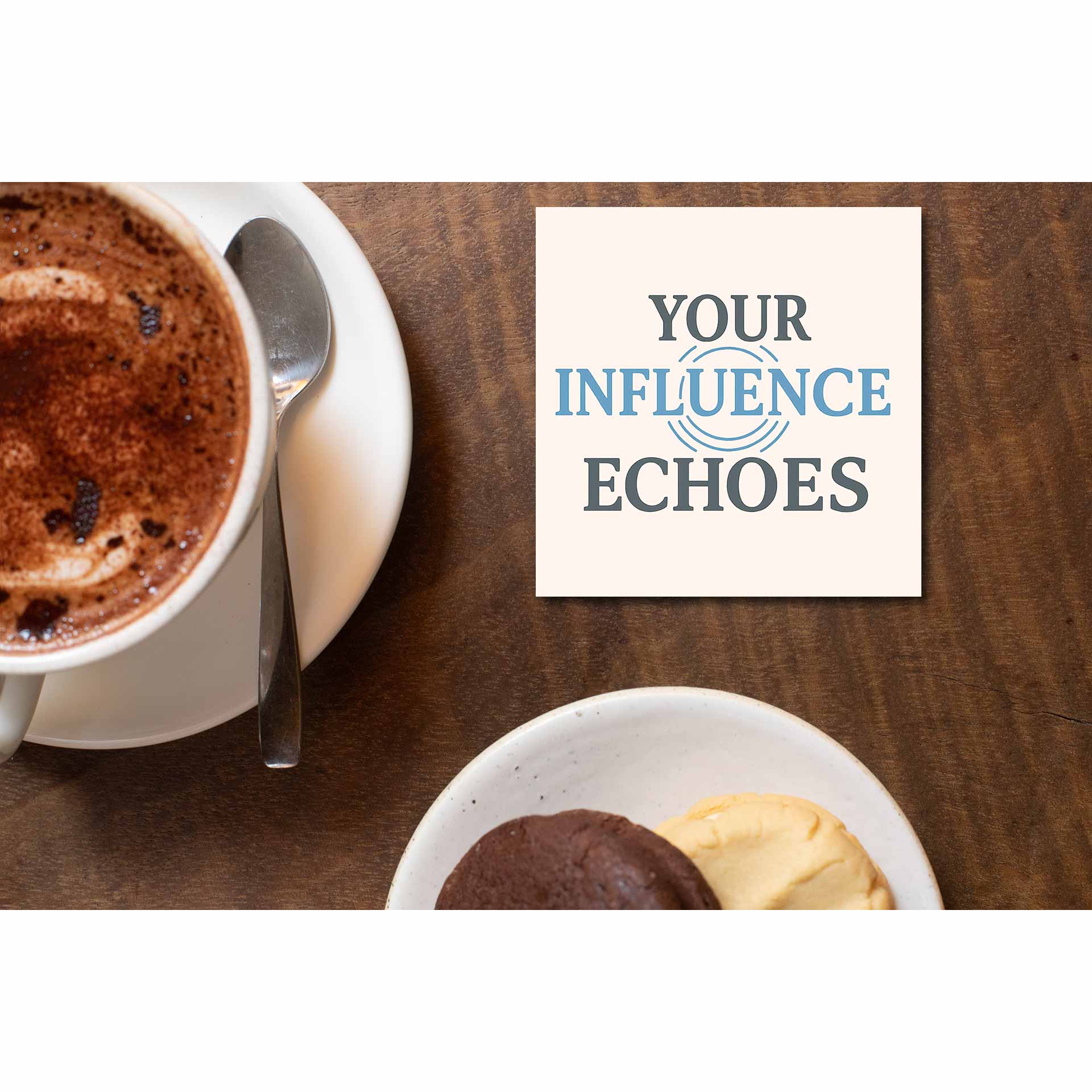 risers club your influence echoes coasters wooden table cups indian printed graphic stylish buy online india the banyan tee tbt men women girls boys unisex