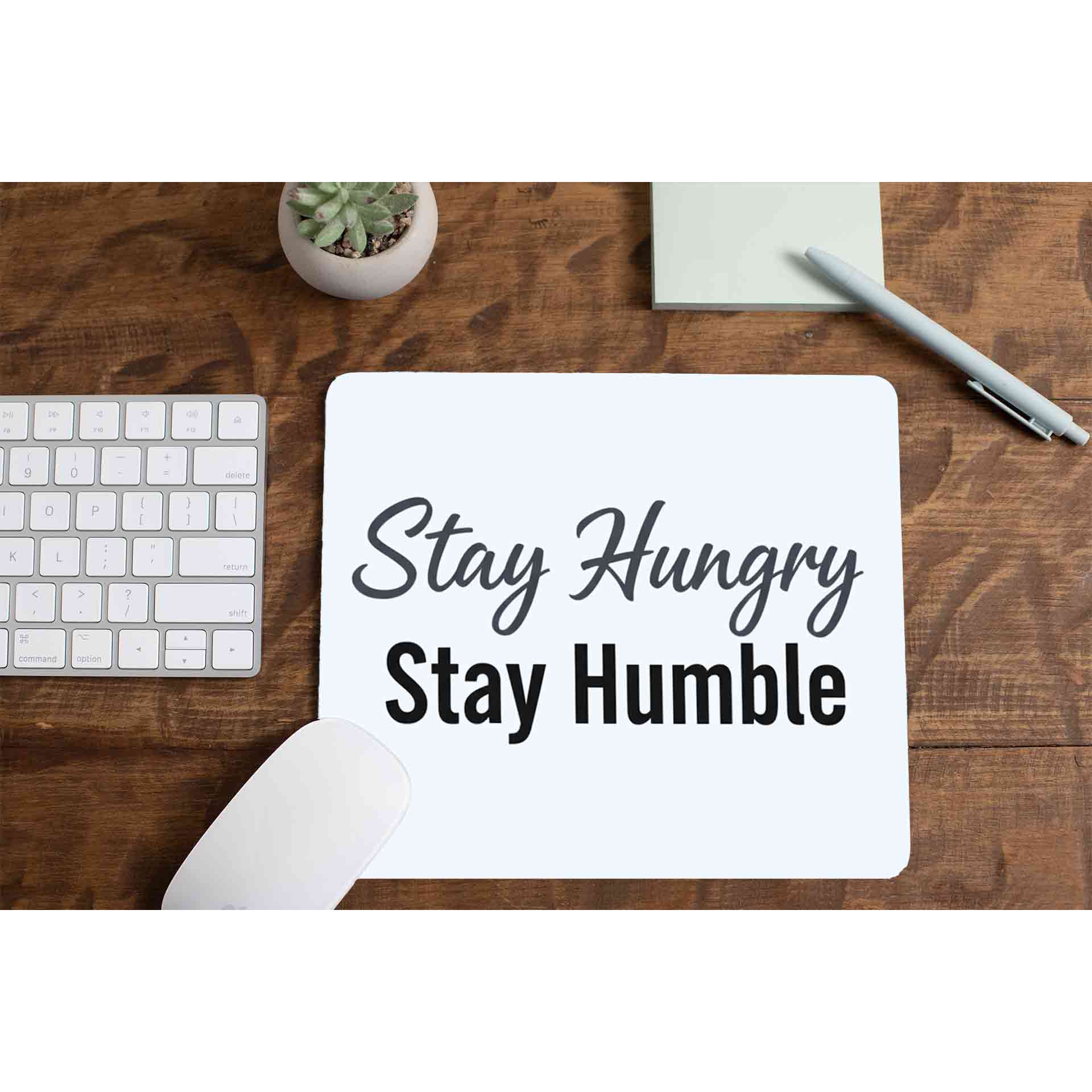 risers club stay hungry stay humble mousepad logitech large anime printed graphic stylish buy online india the banyan tee tbt men women girls boys unisex
