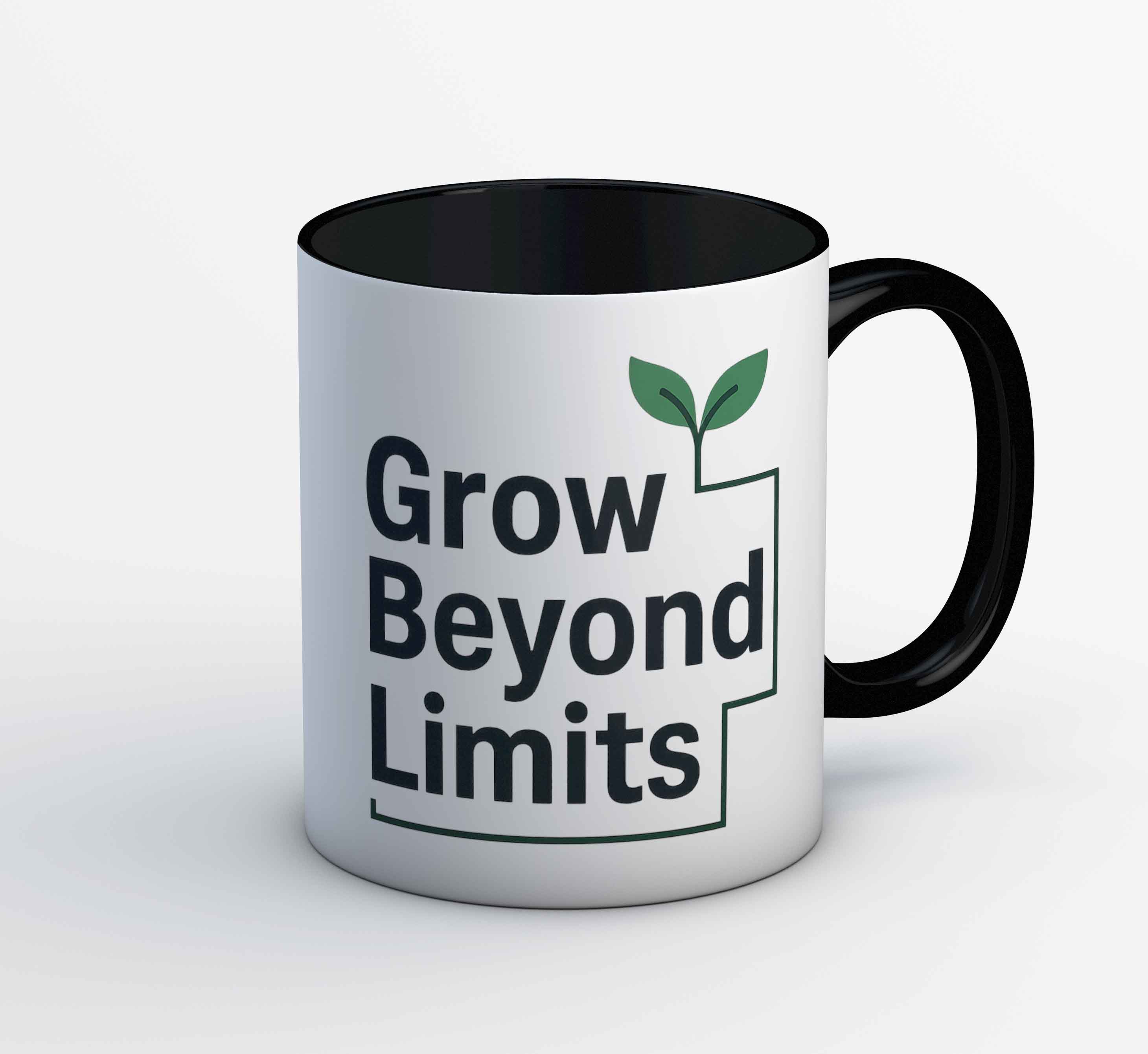 risers club grow beyond limits mug coffee ceramic printed graphic stylish buy online india the banyan tee tbt men women girls boys unisex