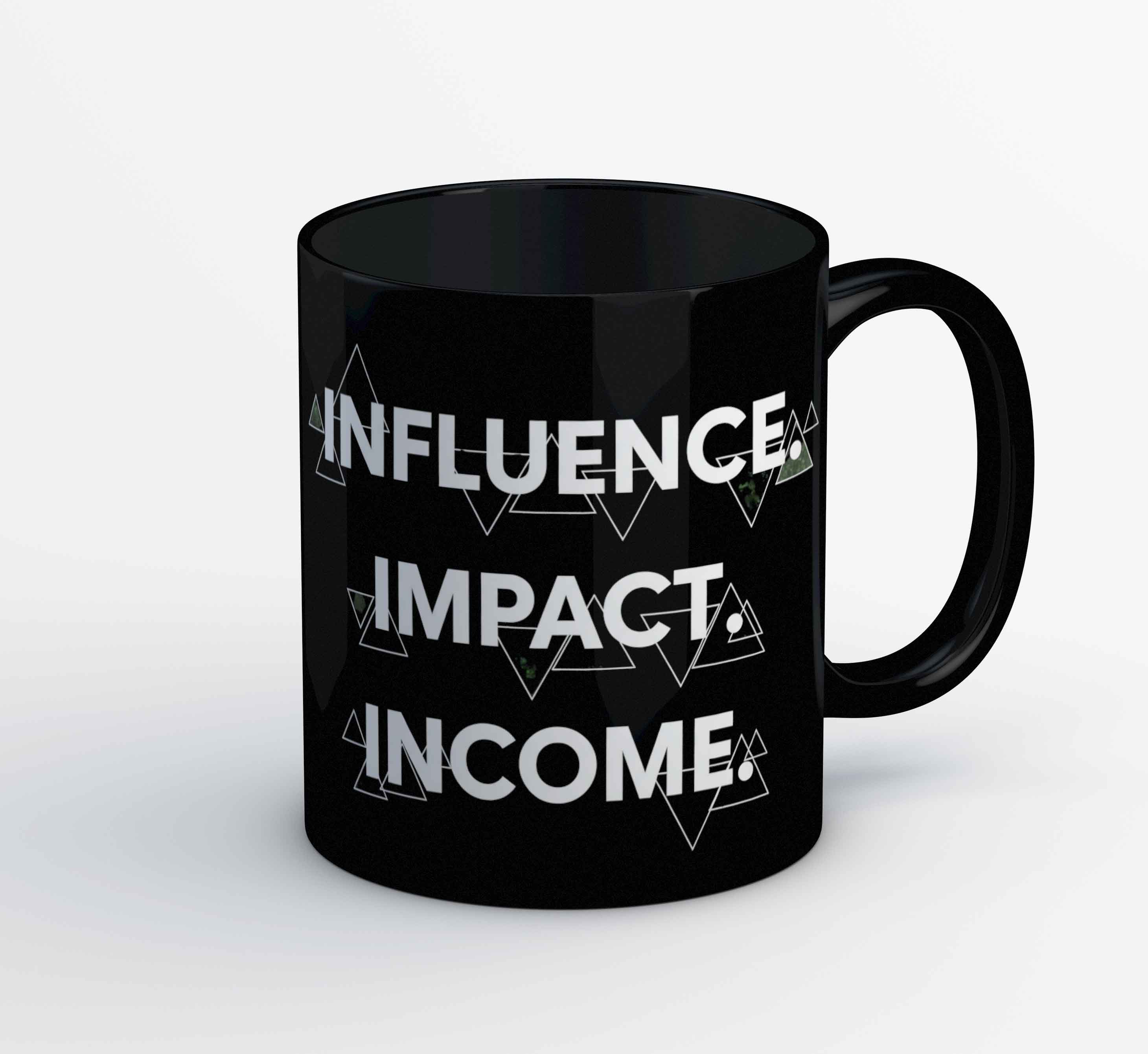 risers club influence impact income mug coffee ceramic printed graphic stylish buy online india the banyan tee tbt men women girls boys unisex