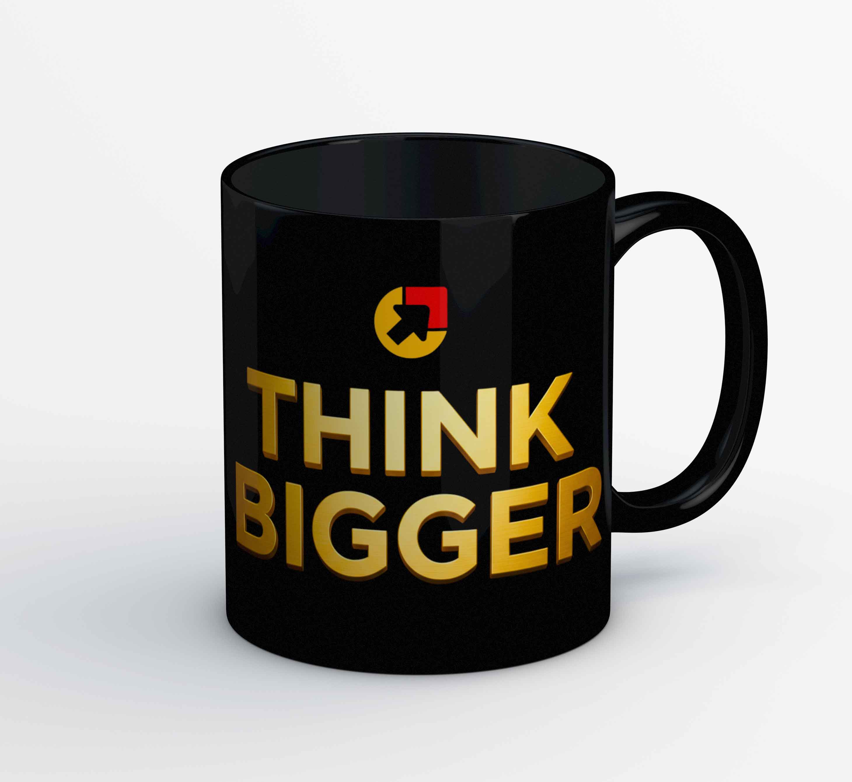 risers club think bigger mug coffee ceramic printed graphic stylish buy online india the banyan tee tbt men women girls boys unisex