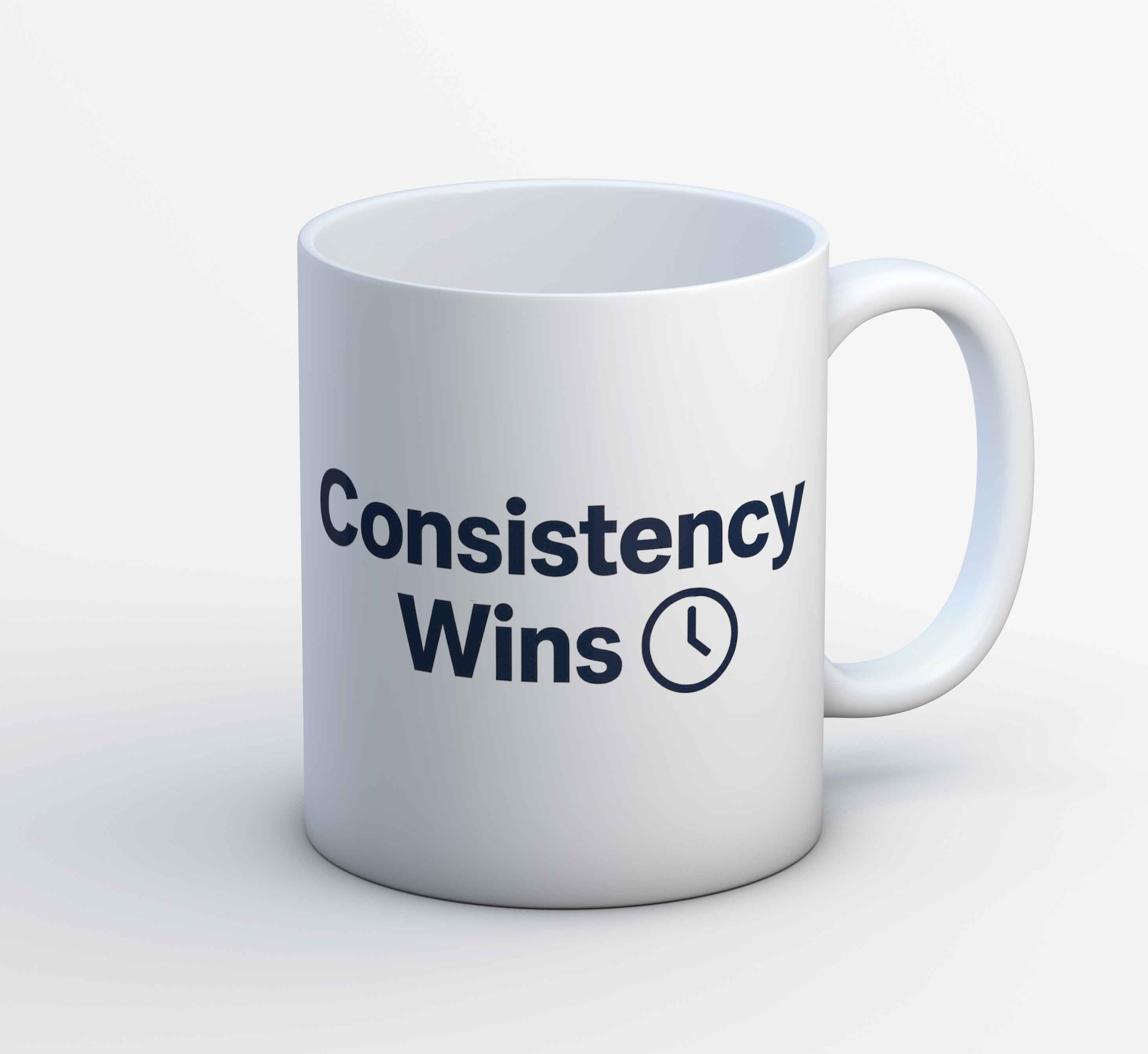risers club consistency wins mug coffee ceramic printed graphic stylish buy online india the banyan tee tbt men women girls boys unisex