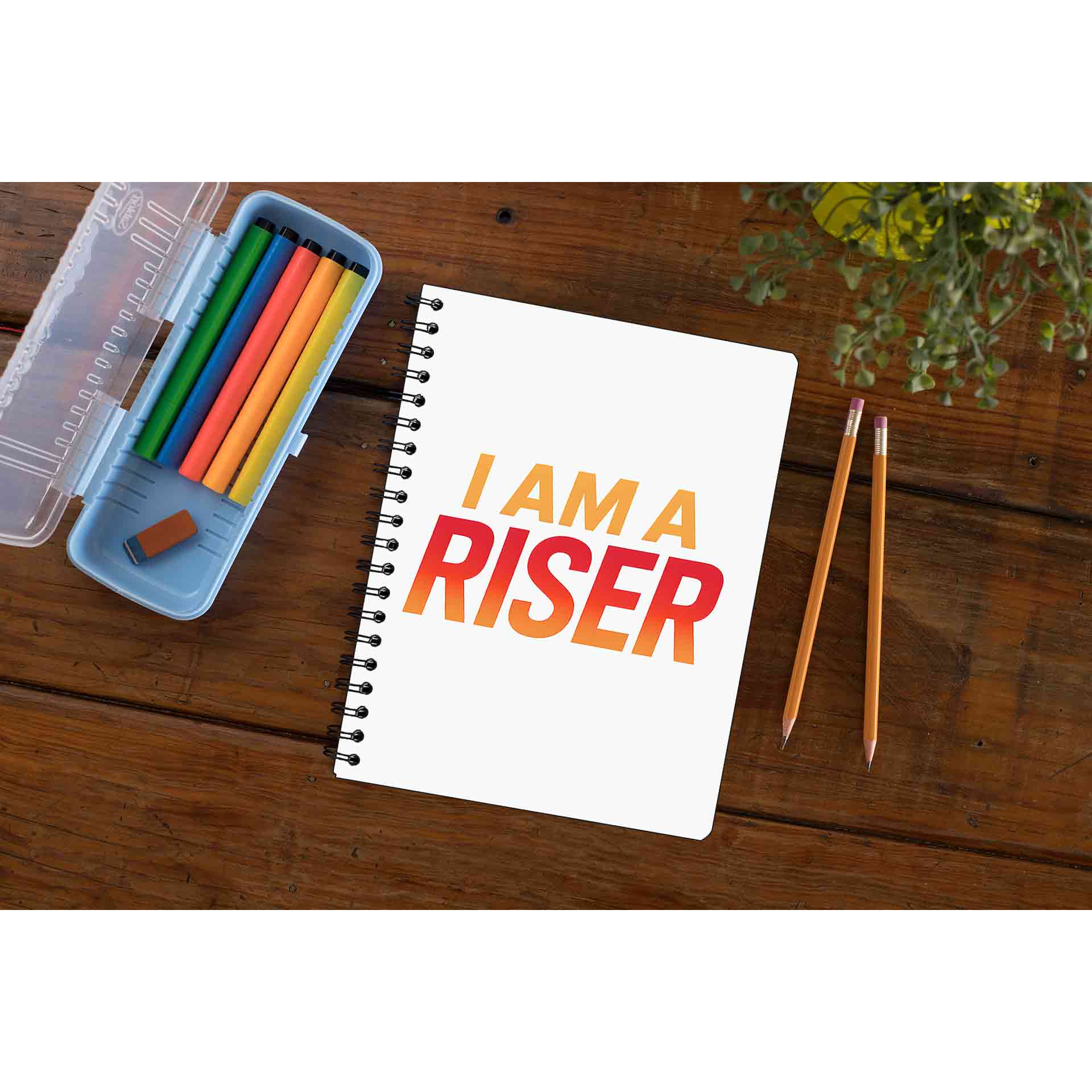 risers club i am a riser notebook notepad diary buy online india the banyan tee tbt unruled