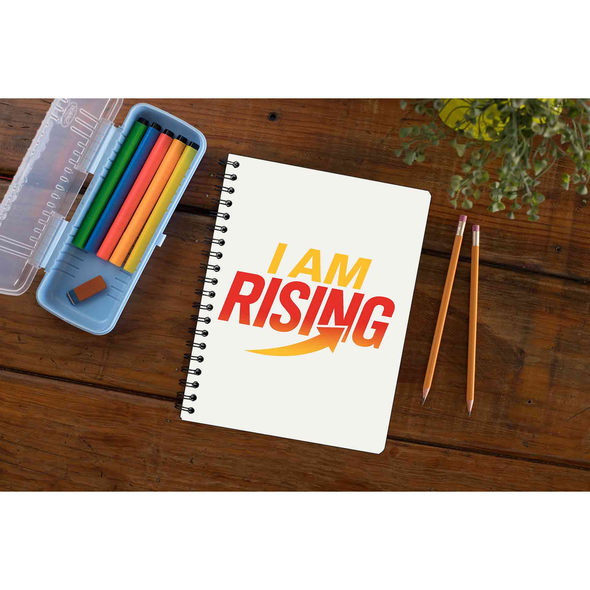 risers club i am rising notebook notepad diary buy online india the banyan tee tbt unruled
