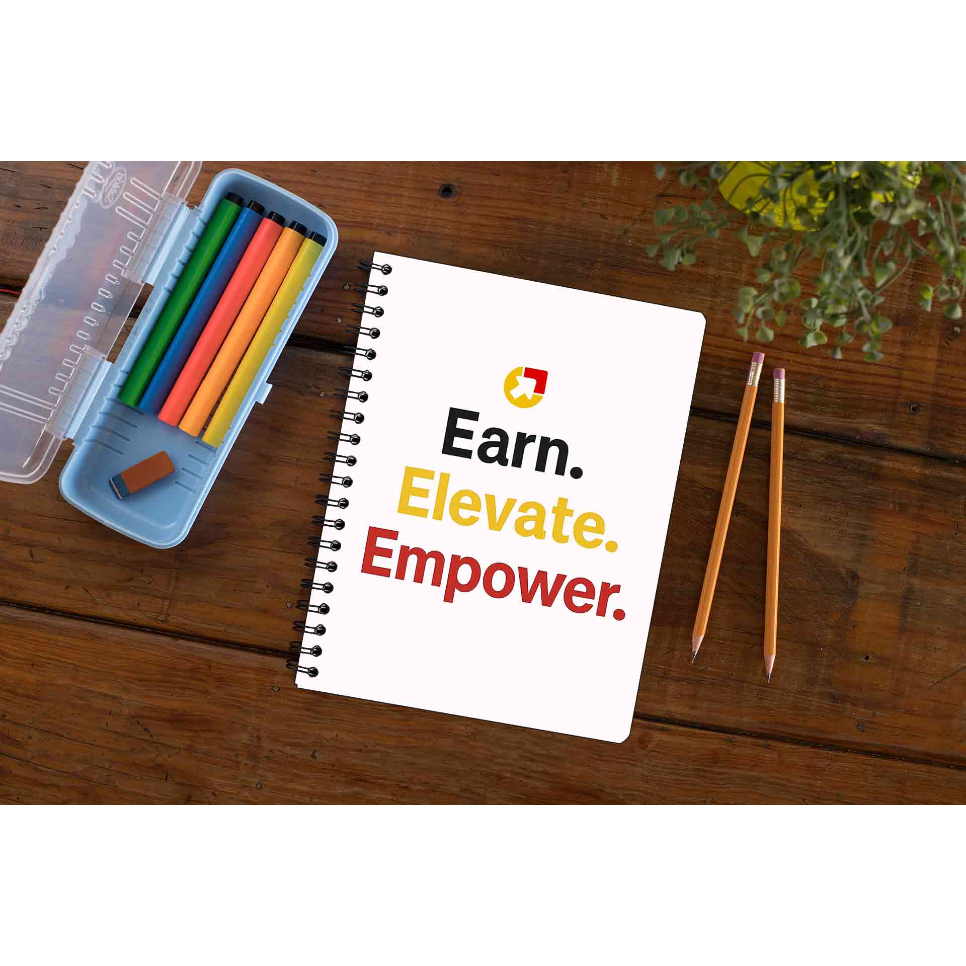 risers club earn elevate empower notebook notepad diary buy online india the banyan tee tbt unruled