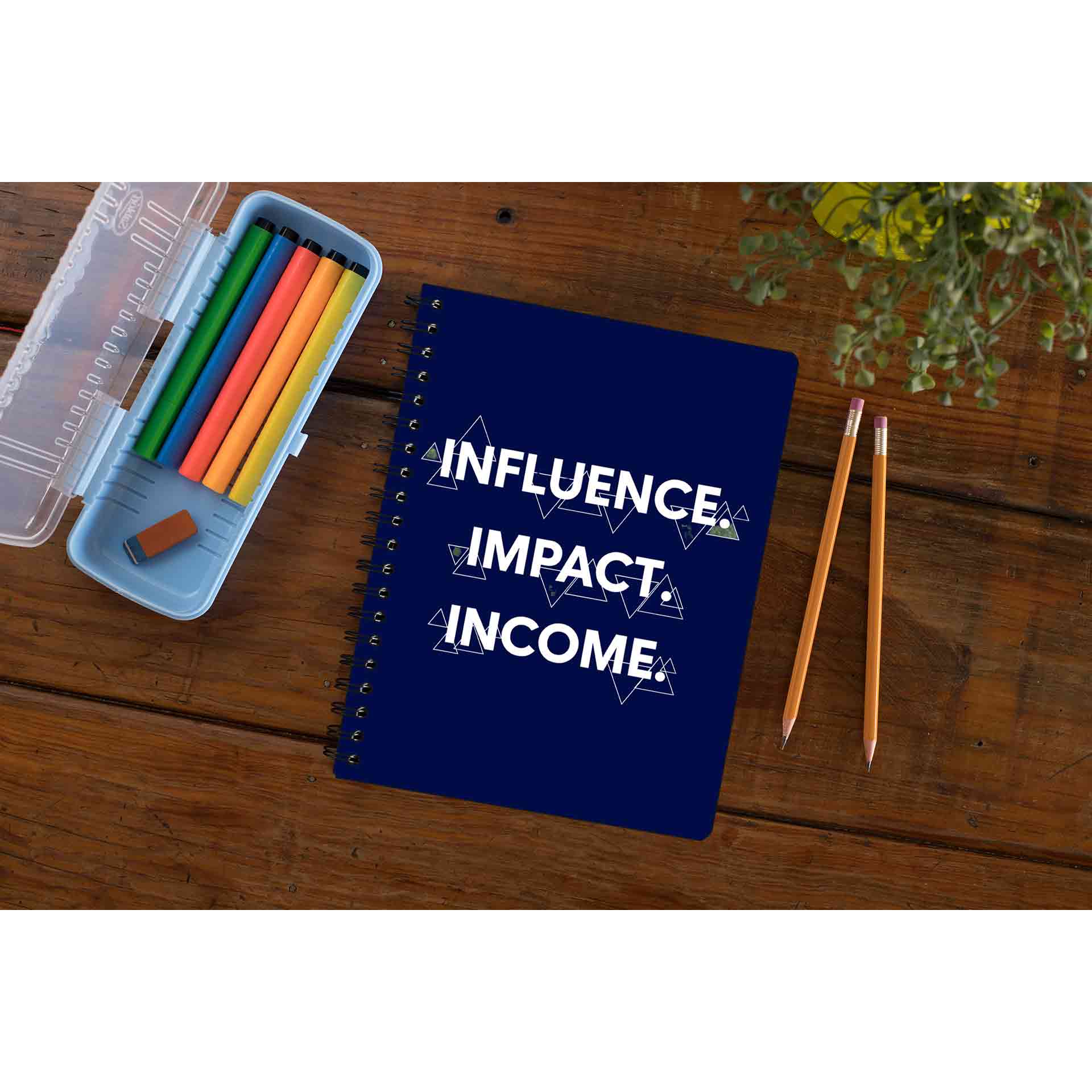 risers club influence impact income notebook notepad diary buy online india the banyan tee tbt unruled
