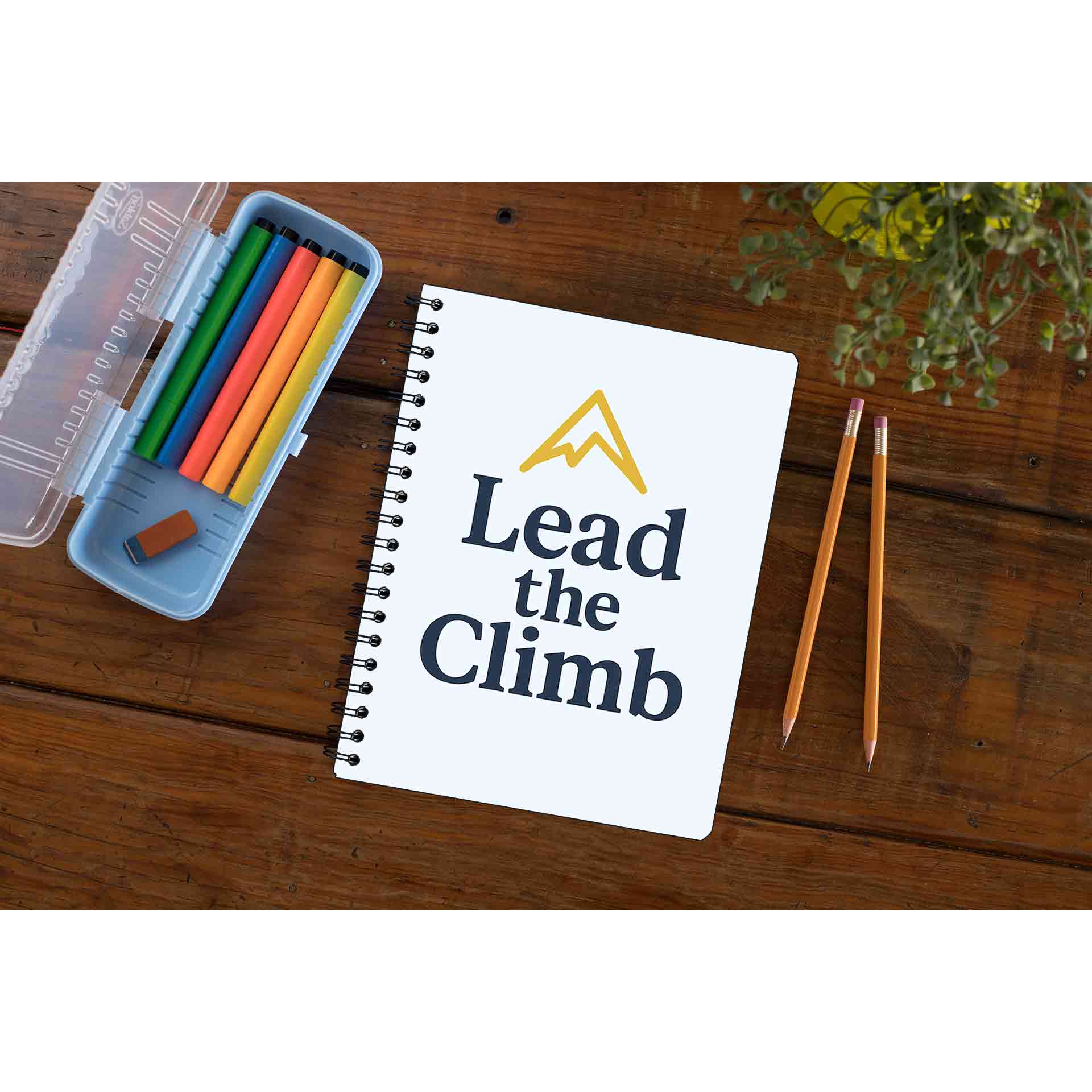 risers club lead the climb notebook notepad diary buy online india the banyan tee tbt unruled