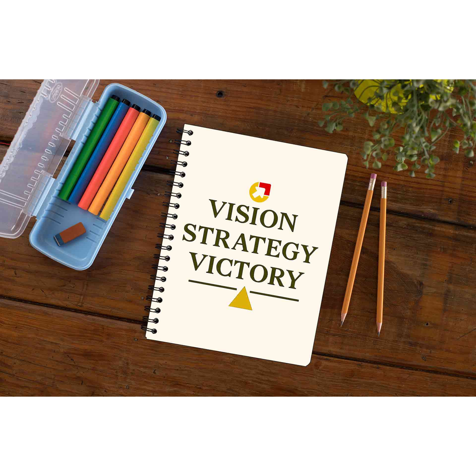 risers club vision strategy victory notebook notepad diary buy online india the banyan tee tbt unruled