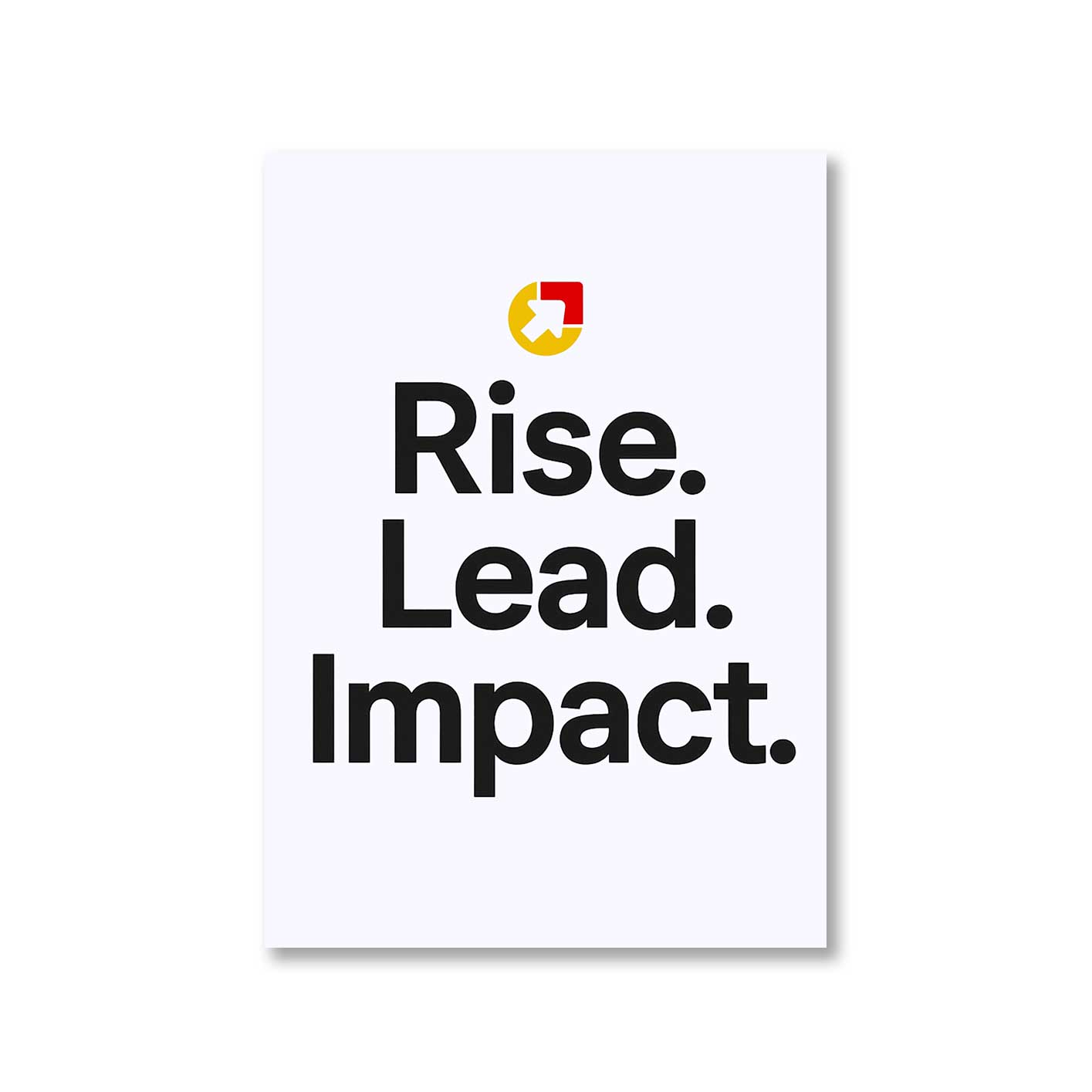 risers club rise lead impact poster wall art buy online india the banyan tee tbt 8 x 10