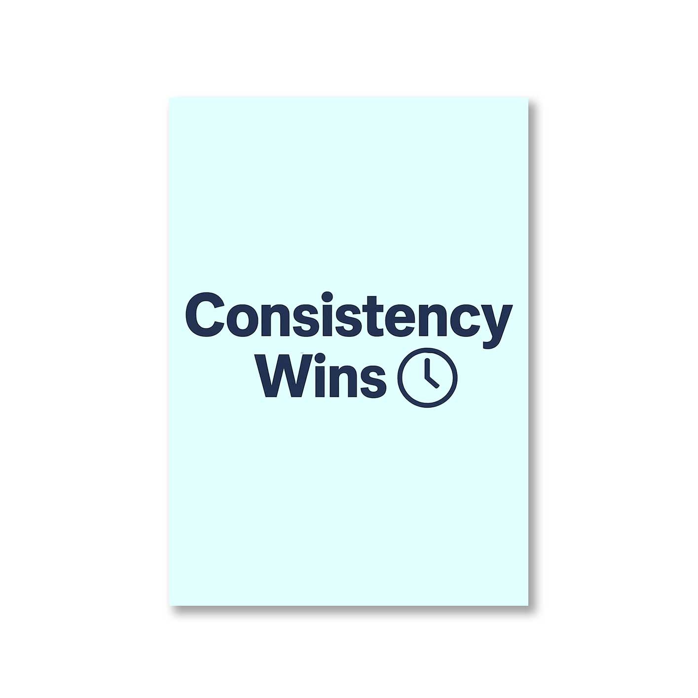risers club consistency wins poster wall art buy online india the banyan tee tbt 8 x 10