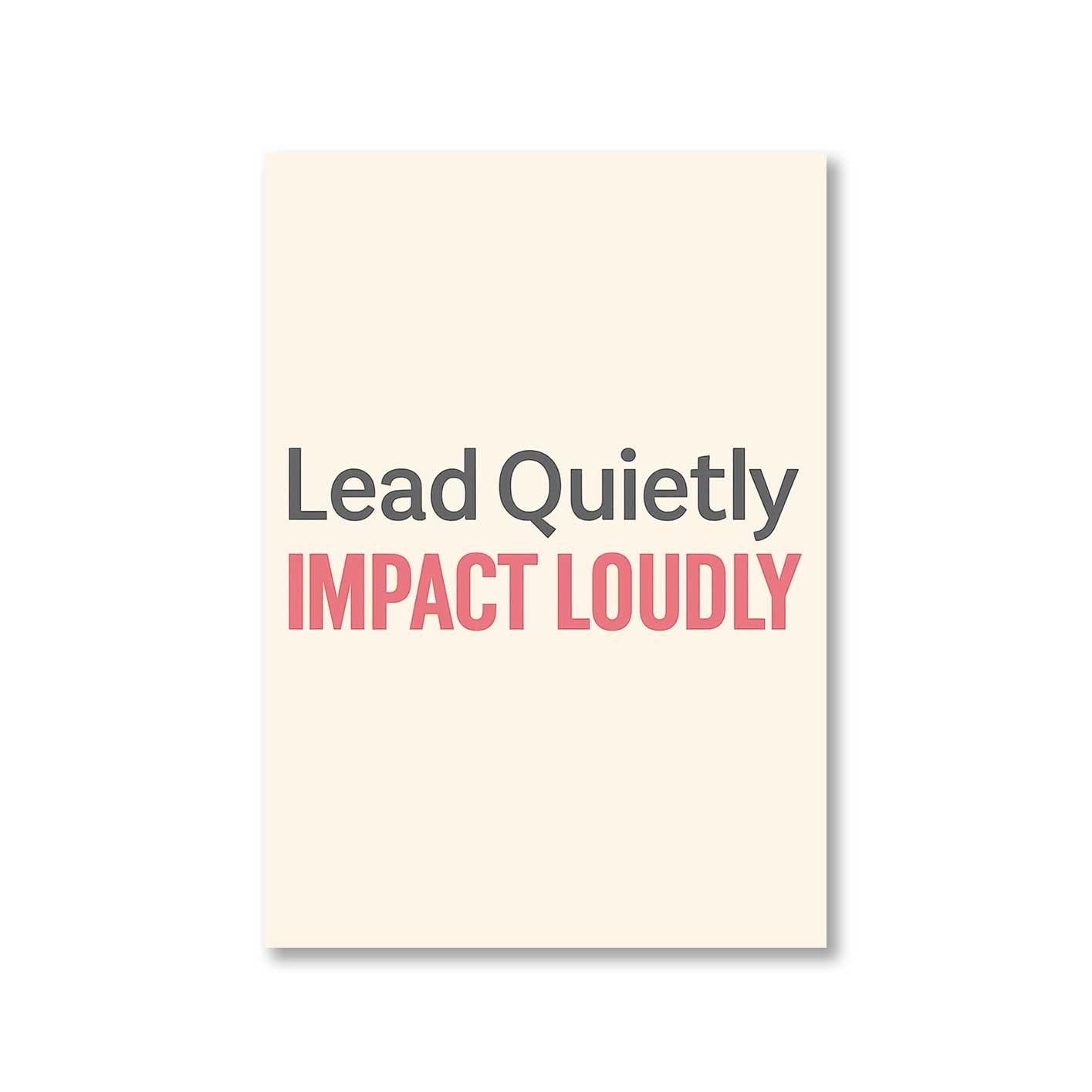 risers club lead quitely impact loudly poster wall art buy online india the banyan tee tbt 8 x 10