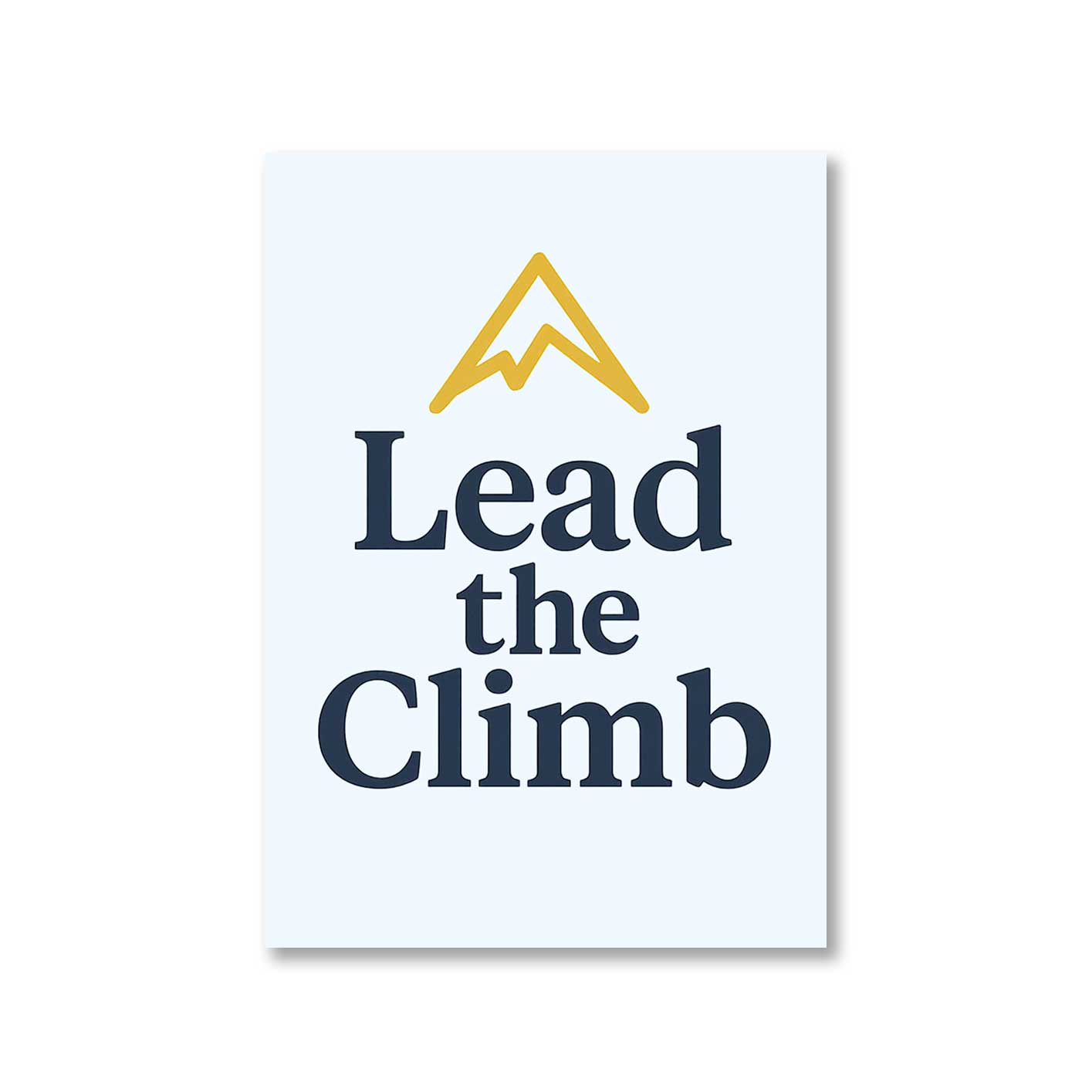 risers club lead the climb poster wall art buy online india the banyan tee tbt 8 x 10