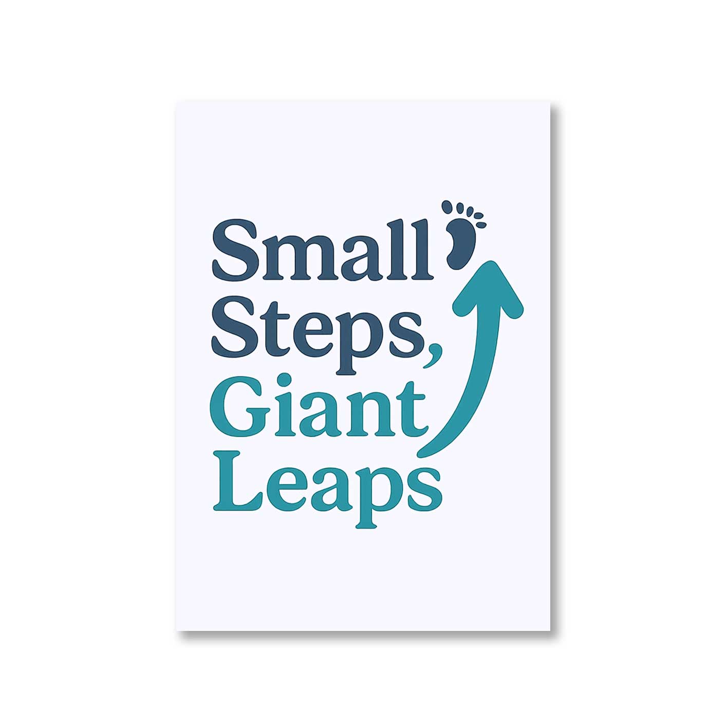 risers club small steps giant leaps poster wall art buy online india the banyan tee tbt 8 x 10