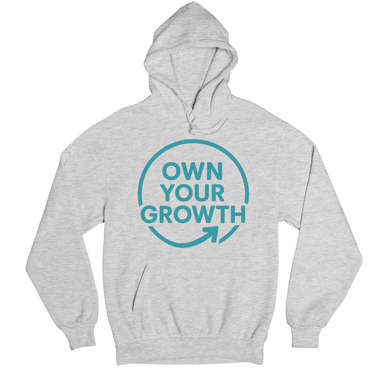 risers club own your growth hoodie hooded sweatshirt winterwear printed graphic stylish buy online india the banyan tee tbt men women girls boys unisex gray