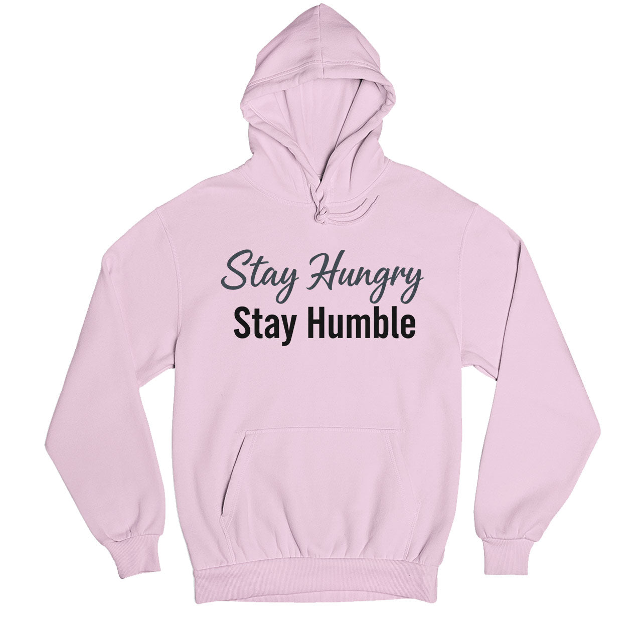 risers club stay hungry stay humble hoodie hooded sweatshirt winterwear printed graphic stylish buy online india the banyan tee tbt men women girls boys unisex baby pink