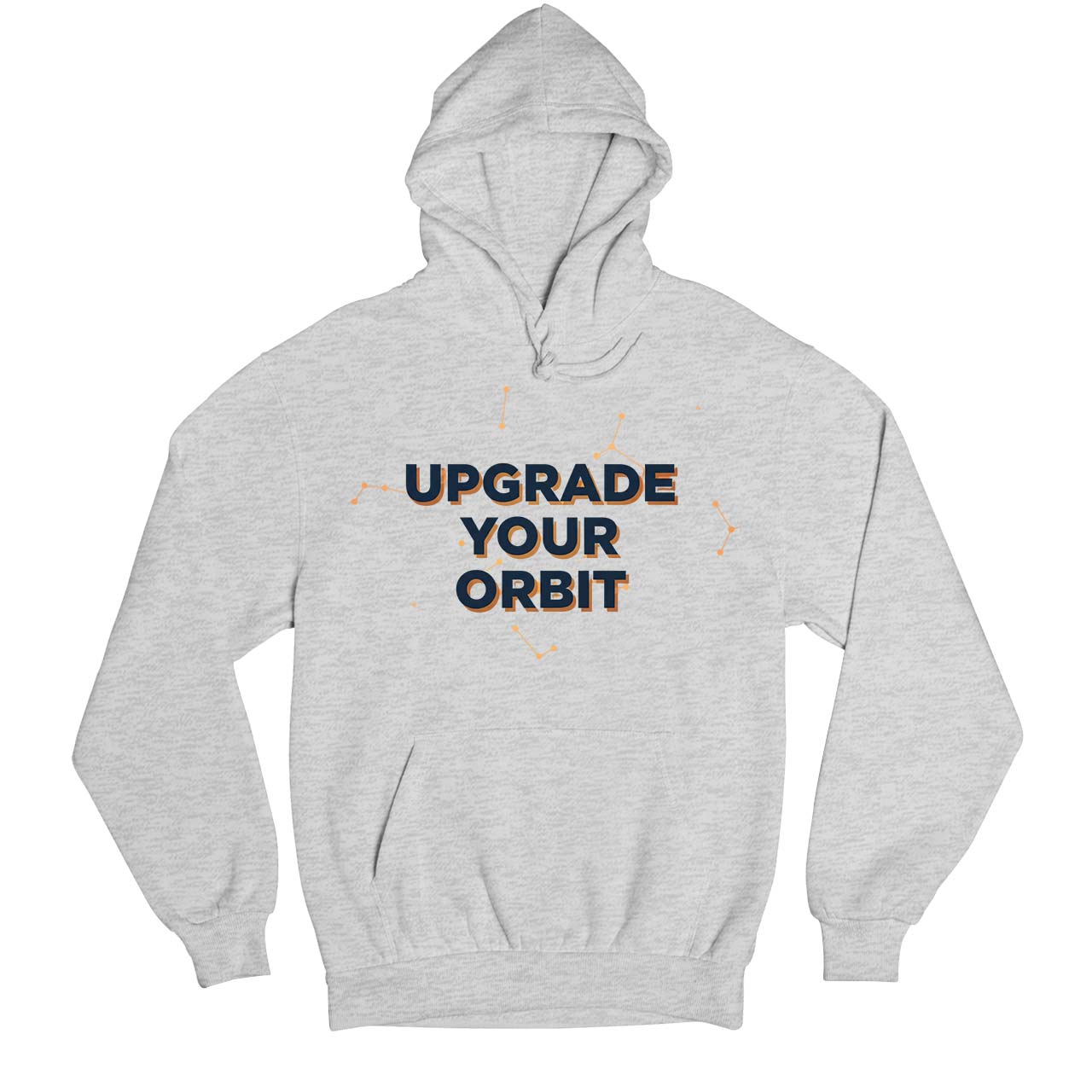 risers club upgrade your orbit hoodie hooded sweatshirt winterwear printed graphic stylish buy online india the banyan tee tbt men women girls boys unisex gray