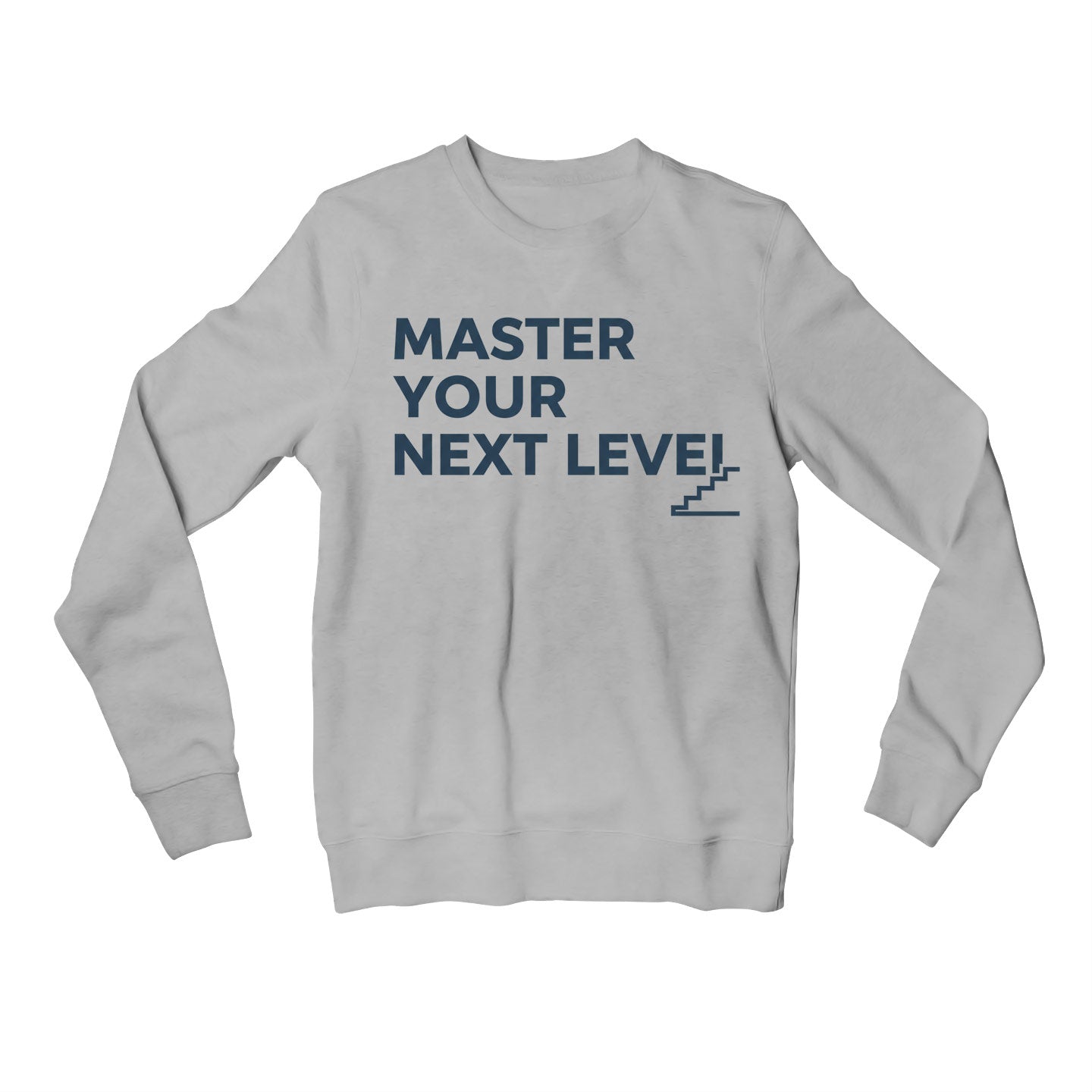 risers club master your next level sweatshirt upper winterwear printed graphic stylish buy online india the banyan tee tbt men women girls boys unisex gray