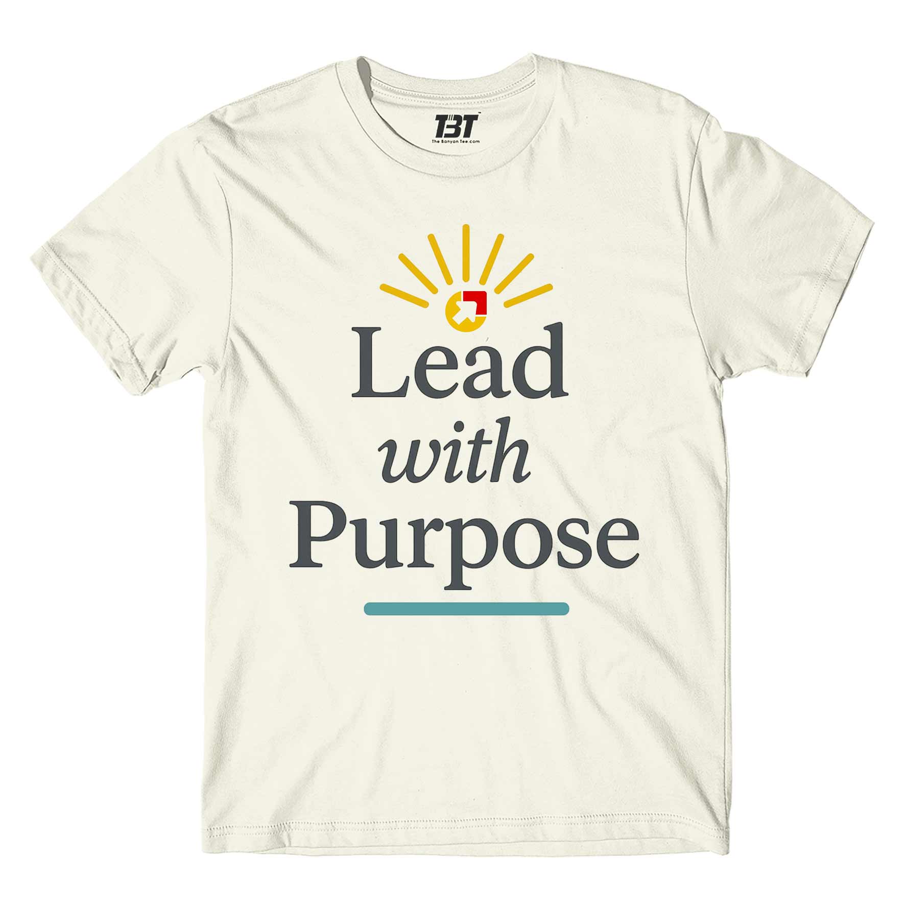 risers club lead with purpose t-shirt printed graphic stylish buy online india the banyan tee tbt men women girls boys unisex off white