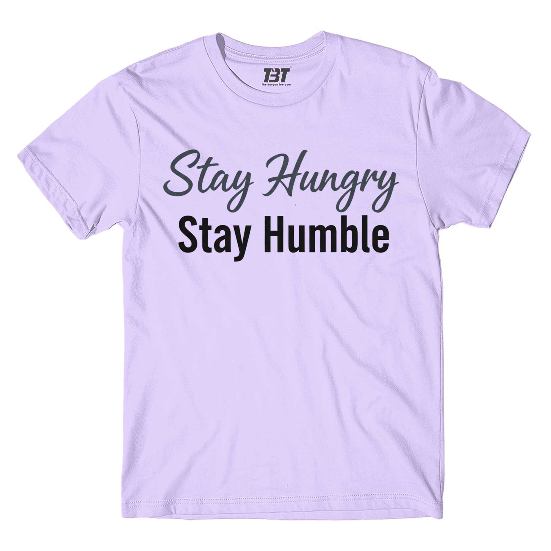 risers club stay hungry stay humble t-shirt printed graphic stylish buy online india the banyan tee tbt men women girls boys unisex lavender