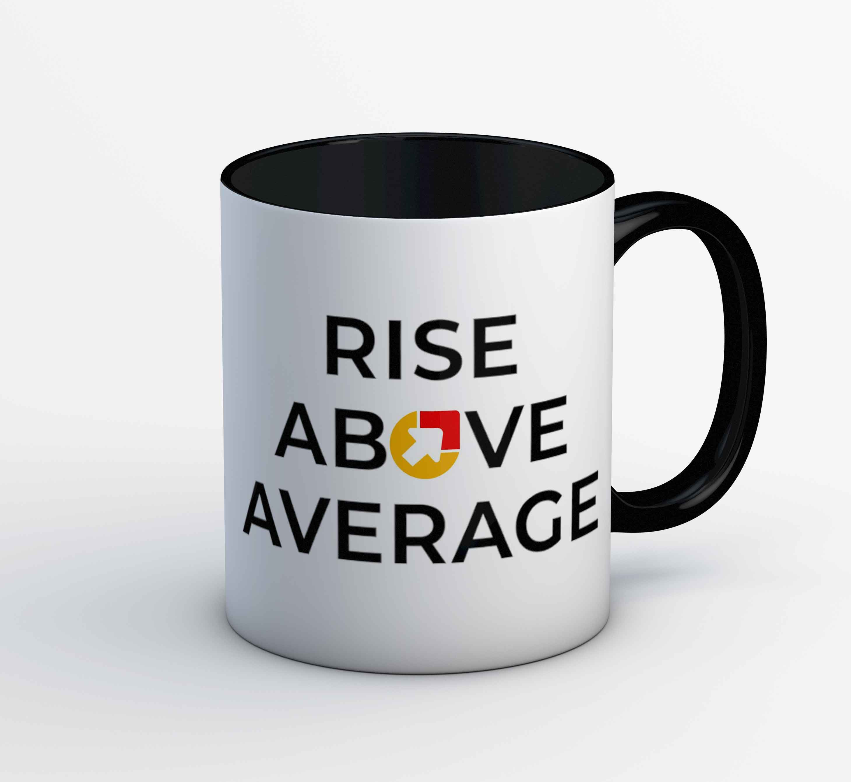 risers club rise above average mug coffee ceramic printed graphic stylish buy online india the banyan tee tbt men women girls boys unisex