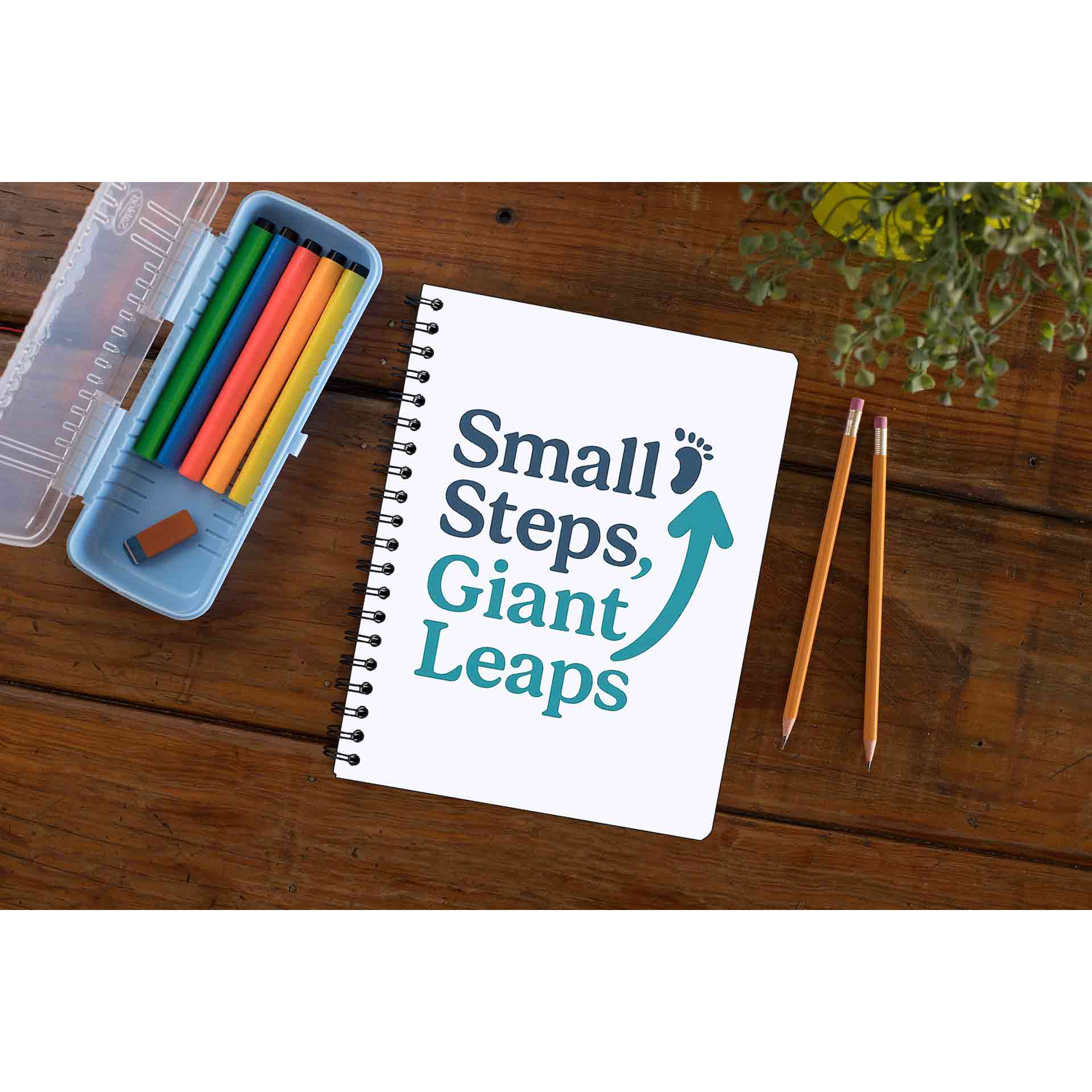 Steps Notebook Buy Risers Club Notebook - Small Steps Giant Leaps at Rs. 50 OFF π€ ...