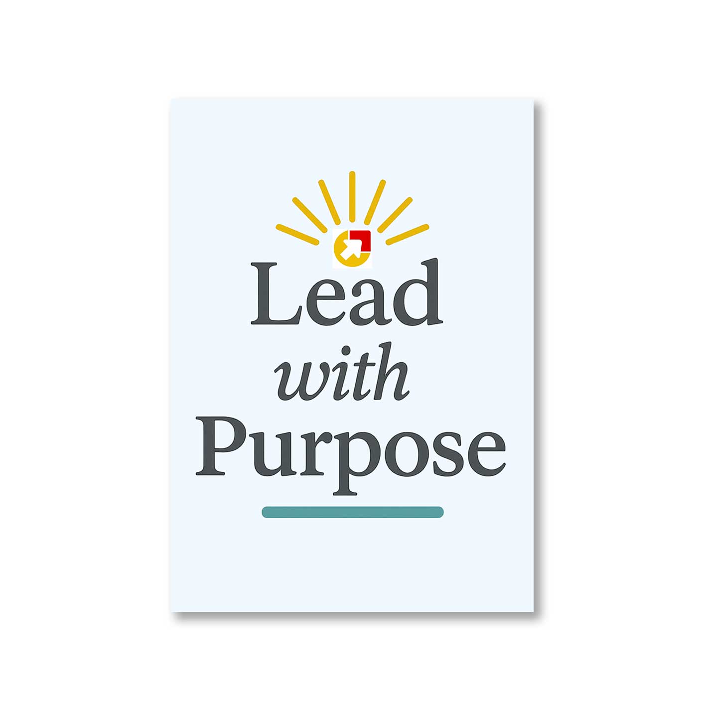 risers club lead with purpose poster wall art buy online india the banyan tee tbt 8 x 10