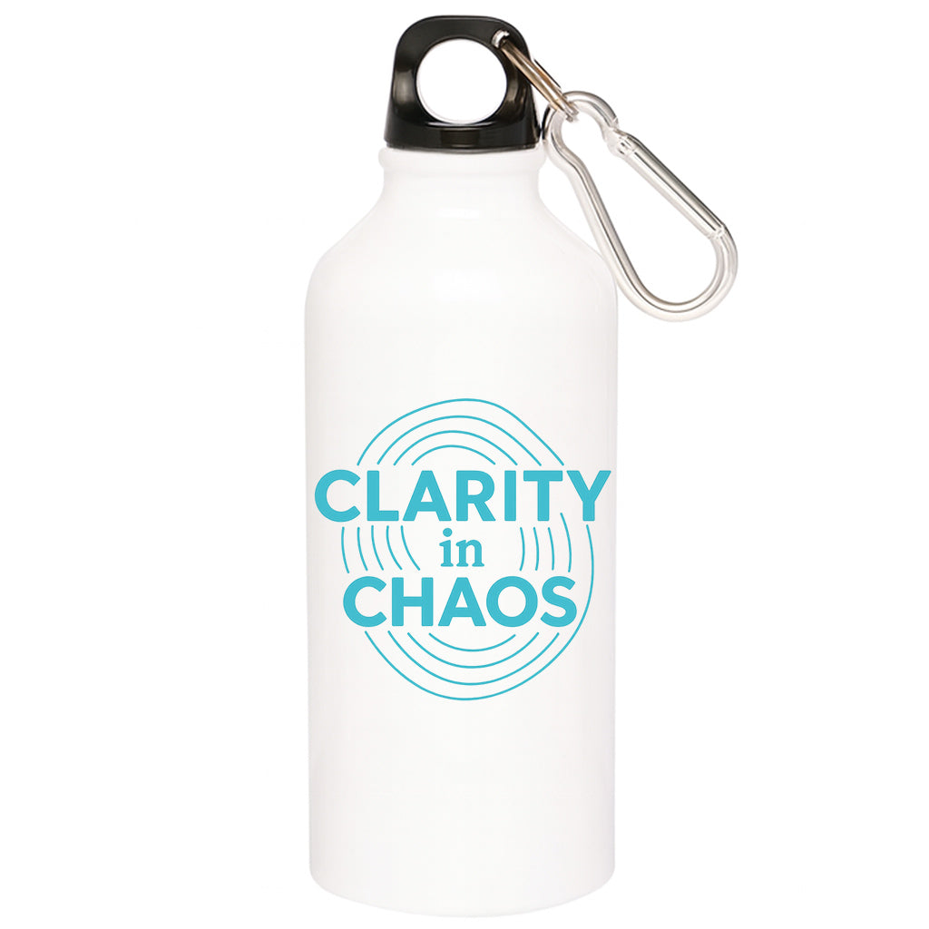 risers club clarity in chaos sipper steel water bottle flask gym shaker printed graphic stylish buy online india the banyan tee tbt men women girls boys unisex